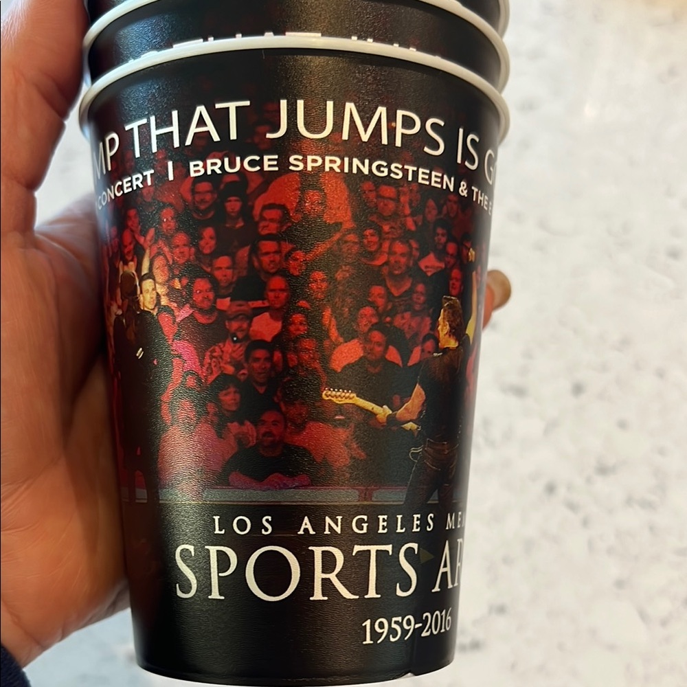 Bruce Springsteen Concert Souvenir Cups (12)